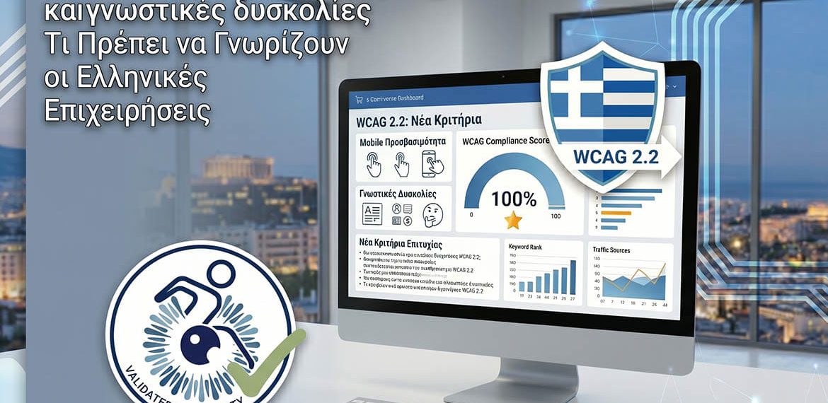 WCAG 2.2 το 2026; Νέα κριτήρια mobile και γνωστικές δυσκολίες